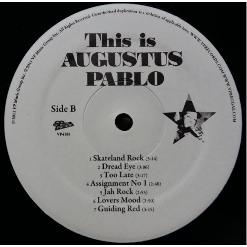 Augustus Pablo - This Is Augustus Pablo (LP, Album, RE, RM)